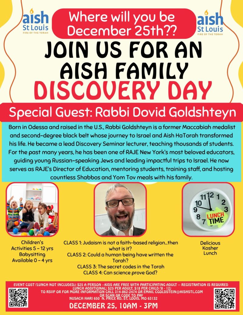 Aish Family Discovery Day
